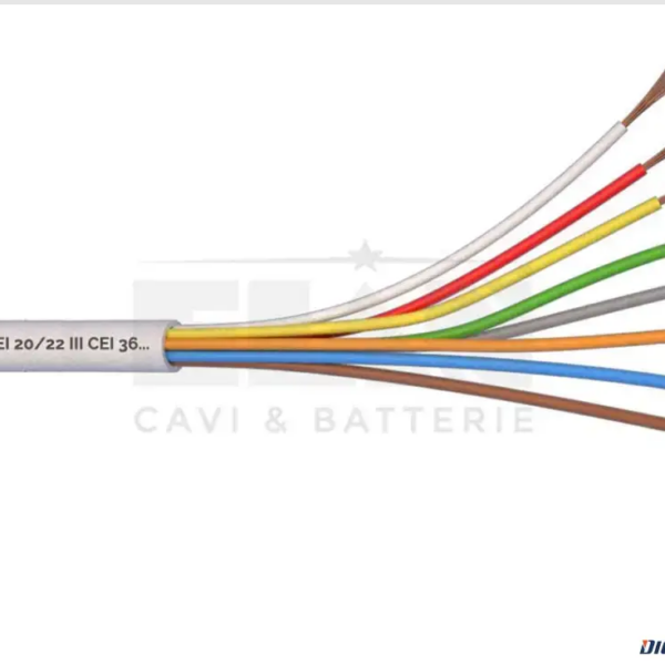 სიგნალიზაციის კაბელი ELAN 8X0.22   050081 (100მ)