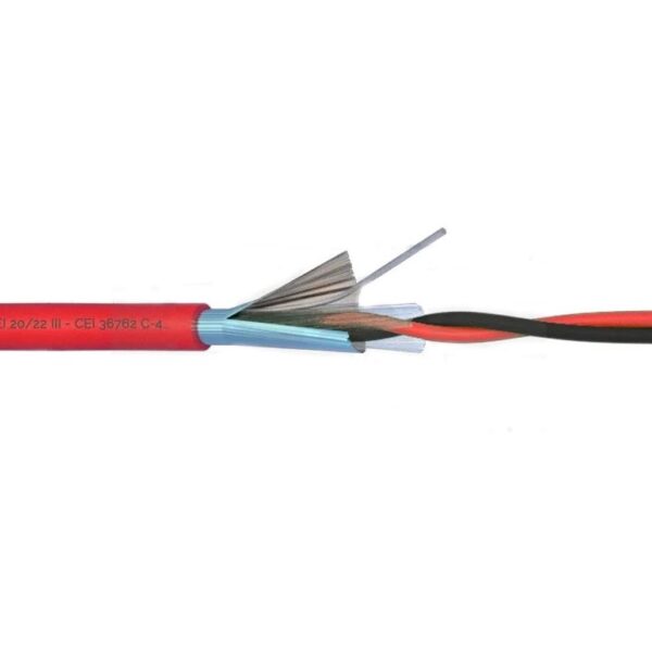 სახანძრო კაბელი  (2X8/10TW)+SH 032801R (100მ)