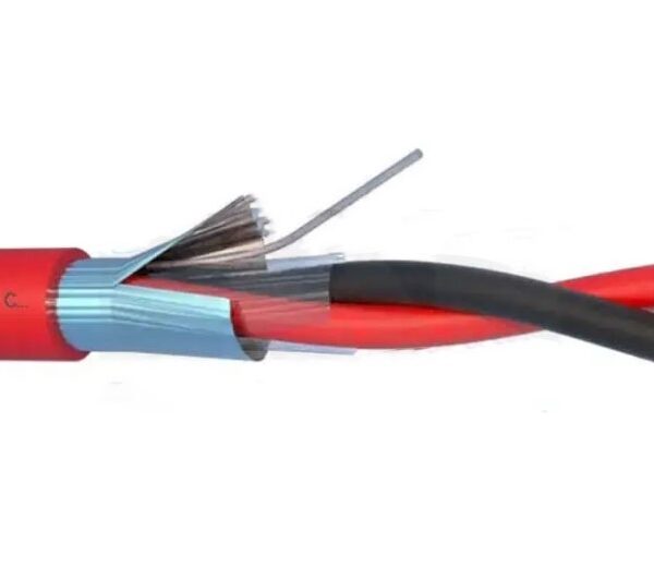 სახანძრო კაბელი  ELANFIRE (2X1,00 TW )+SH 282101R (100მ)