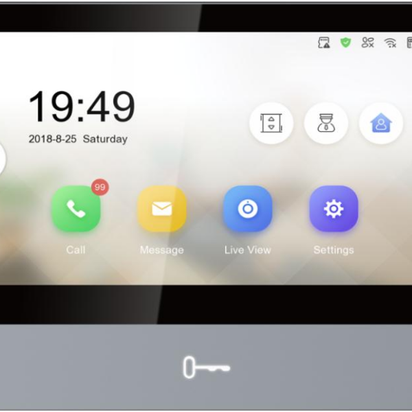 დომოფონი 7" Touch-Screen ეკრანით DS-KH8350-WTE1