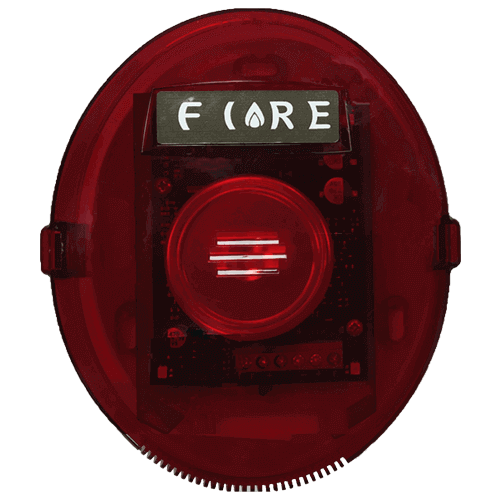 მისამართული სირენა ციმციმით FD7204D, Voltage:15-30V DC, Addressable sounder with flash