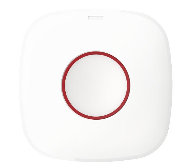 ღილაკი საგანგაშო კედელზე მონტაჟის (1ღილაკიანი), უკაბელო DS-PDEB1-EG2-WE, 868MHz AX PRO Series