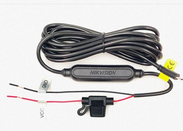 კვების ბლოკის კაბელი საავტომობილო რეგისტრატორისთვის AE-DF7351, საავტომობილო სისტემებისთვის