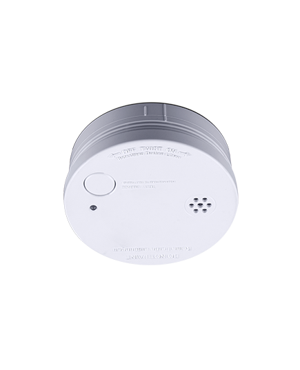 205-002 Smoke alarm, 3V,user-replaceable 5-year lithium battery, wireless