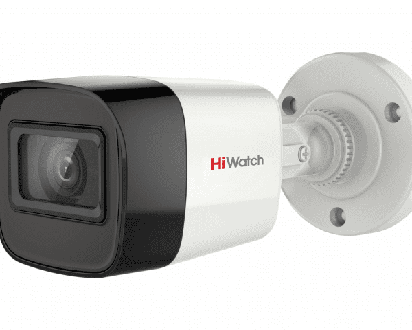 კამერა,Hiwatch, DS-T500A (B), 2.8mm,HDTVI,5mp,Bullet,Fix,IR20m,Mic,