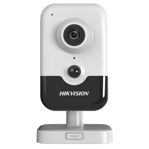 კამერა,Hikvision,DS-2CD2421G0-IW(4mm)(W),IP,2mp,Cube,Fix,IR10m,TwoWayAudio,WiFi,