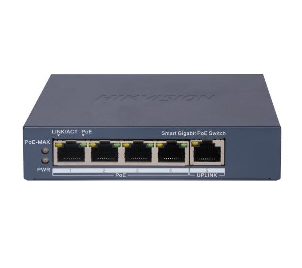 სვიჩი POE DS-3E1505P-EI,4 Port Gigabit Smart POE Switch