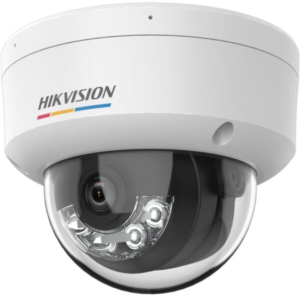 კამერა,IP,Hikvision,DS-2CD1127G2H-LIUF,2.8mm,2mp,Dome,WL30m,Smart hybrid,ColorVu,Mic,SDcard,