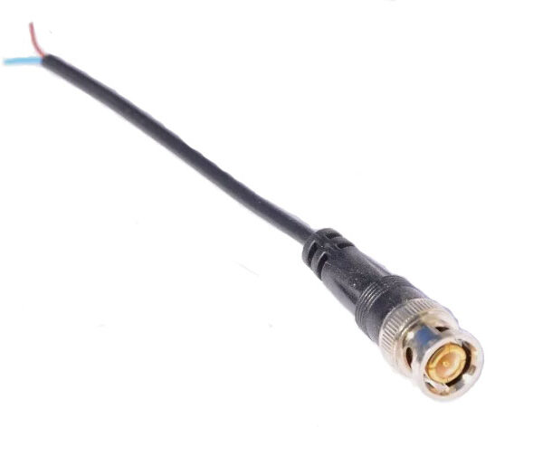 კონექტორი კაბელიანი (ოქროსფერი) BNC CAB TT-BC16