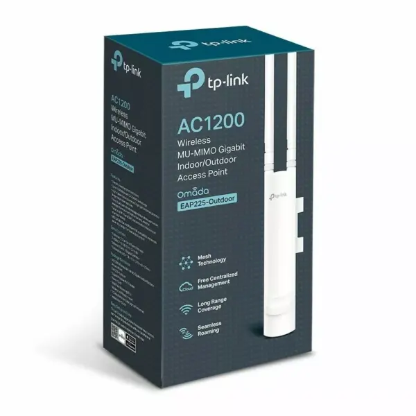 როუტერი EAP225-Outdoor, AC1200,WiFi5, Wireless MU-MIMO Gigabit Indoor/Outdoor Access Point,IP65