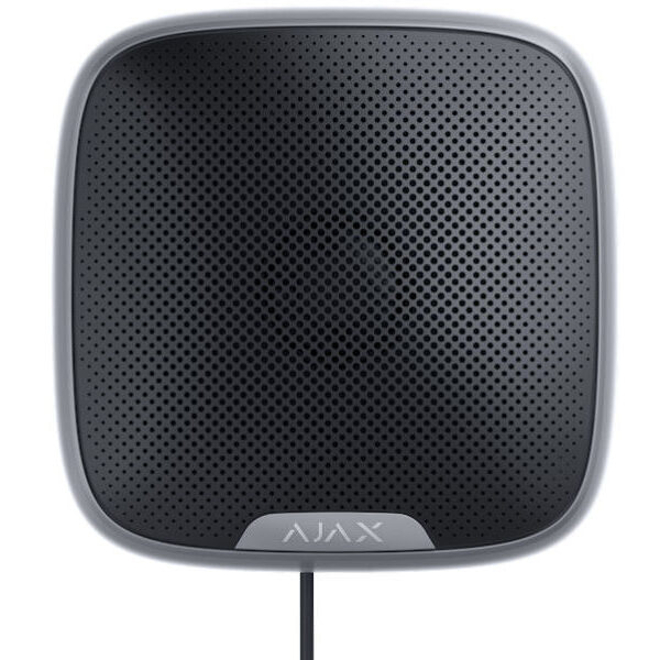 ჰიბრიდული გარე გამოყენების სირენა  Ajax StreetSiren Fibra black