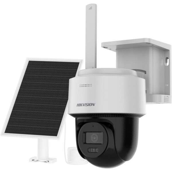 კამერა IP Hikvision,DS-2CFSP4/4G(2.8mm) 4MP,PT,Fixed, Mic/Spk,WL/IR 30m,4G,IP66,8W solar panel and 9000 mAh battery